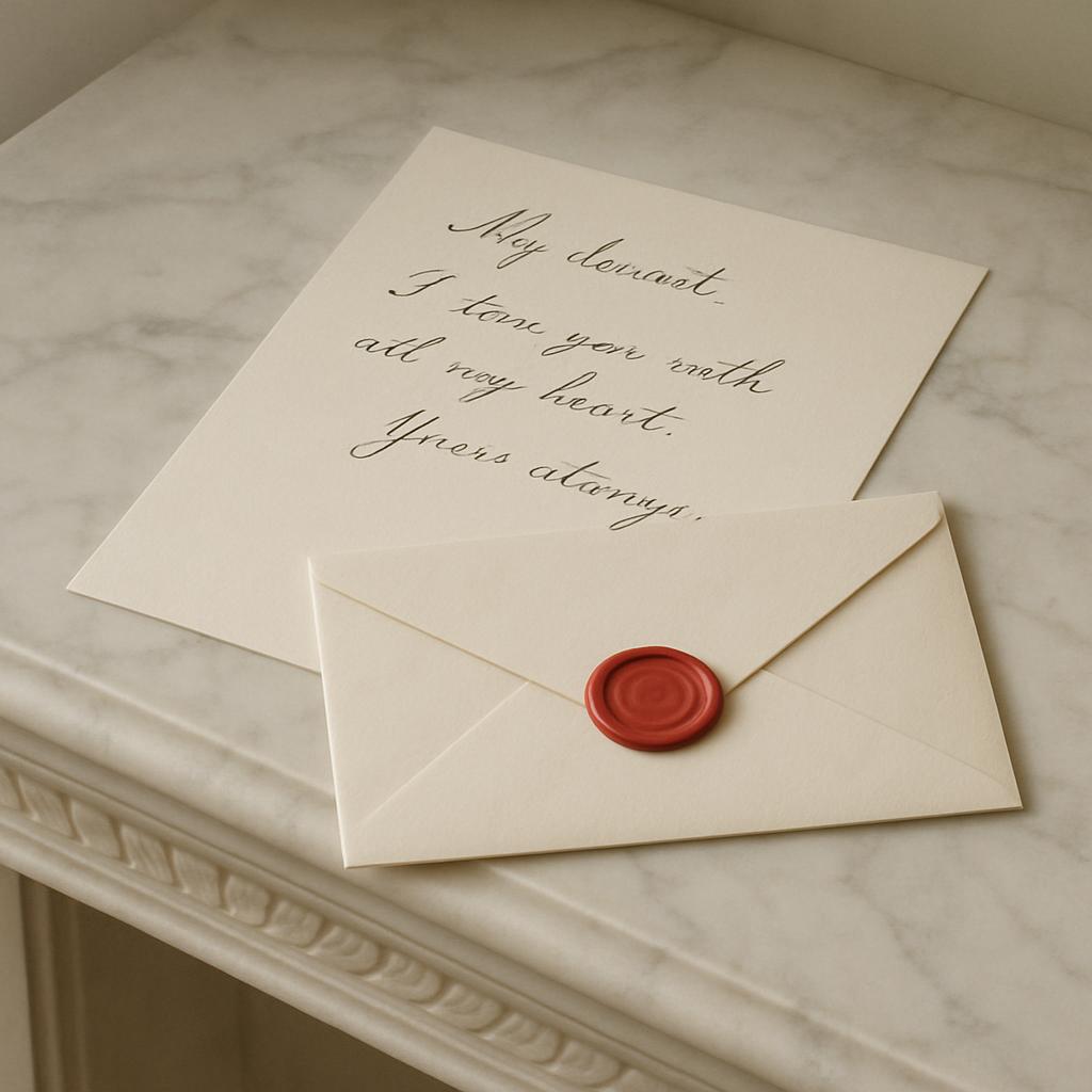 hand written letters of love story